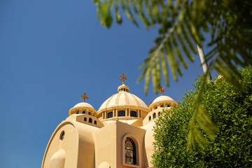Coptic Orthodox Church in Sharm El Sheikh, Egypt. All Saints Church