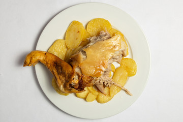 Roast suckling pig cochinillo asado.