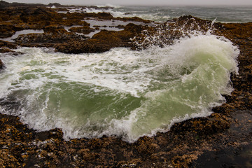 Thor's well at the Oregon Coast