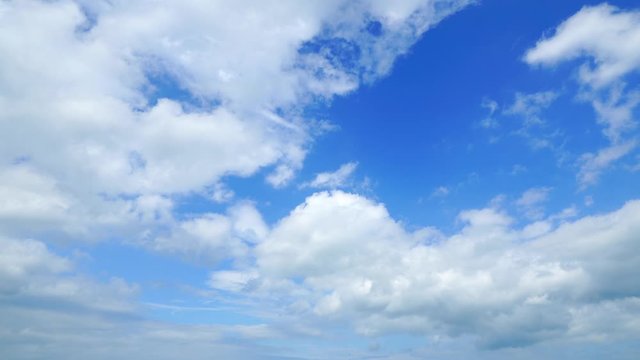 青空　タイムラプス