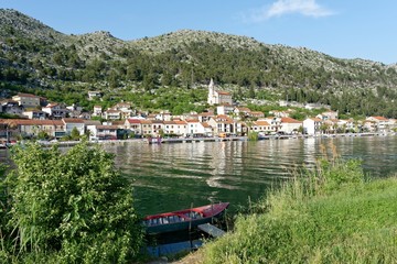 Kroatien - Komin - Fluss Neretva