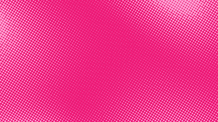 Pink and magenta pop art retro background with halftone dotted design in comic style, vector illustration eps10