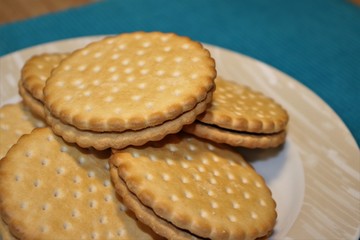 Delicious wafer with chocolate filling.