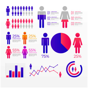 Modern Infographic Elements & Tools Business Steps Infographic Template, Can Be Used For Presentation, Web Or Workflow Diagram Layout