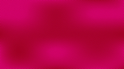 Crimson red and magenta pop art background with halftone in retro comic style, vector illustration eps10.