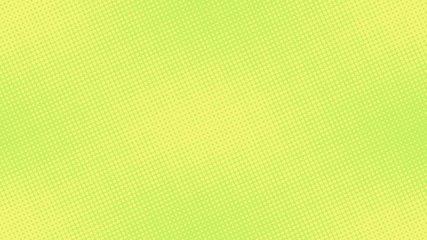 Polka dod lime green pop art background in retro comic style, vector illustration EPS10