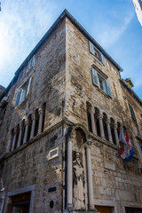 Fototapeta premium Old architecture in Split historic center
