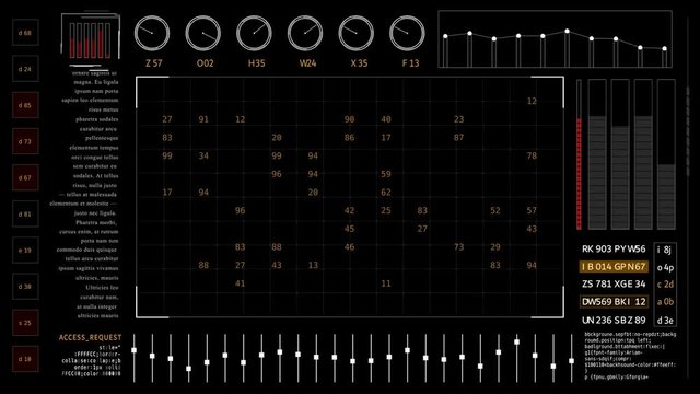 PNG Alpha.HUD technological futuristic User Interface.SciFi digital infographic.Technological futuristic background.