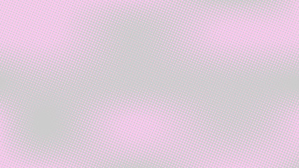Baby pink and grey pop art background with halftone in retro comic style, vector illustration eps10.