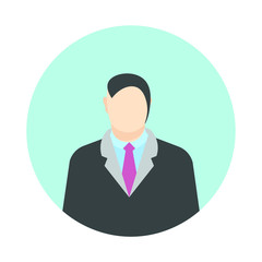 Medical icons. Doctor and nurse avatars. vector illustration