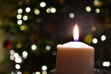 Świąteczna świeca © Artur