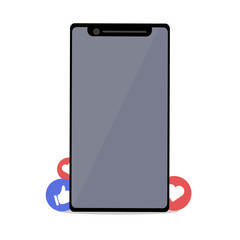 smartphone réseaux sociaux