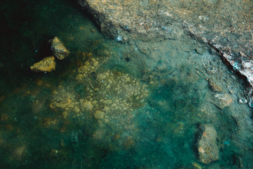 stains in water, earth texture, background