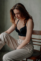  portrait of beautiful girl 