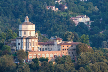 Fototapeta na wymiar Chiesa di Santa Maria al Monte dei Cappuccini, Turin, Piedmont, Italy