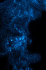 abstract blue smoke background