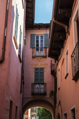 Old Building in Orta San Giulio, Piedmont, Italy