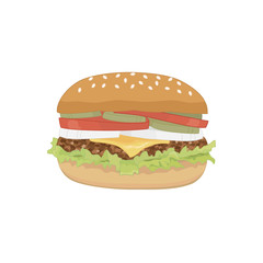 ハンバーガー1