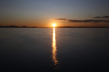 
Sunset on Lake Taupo, New Zealand
