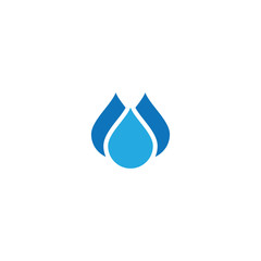 Water drop Logo Template vector