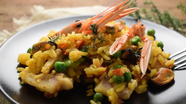 Arroz a la paella ft0204_0199 Paella d'arr&ograve;s