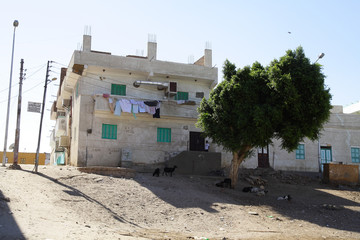 
Nubian village in Aswan, Egypt