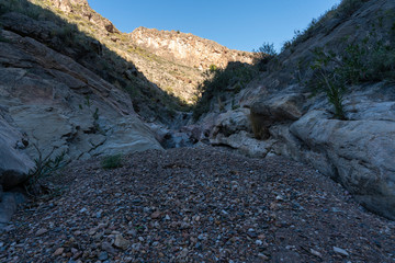 El Cid ravine in the municipality of Berja (Spain)