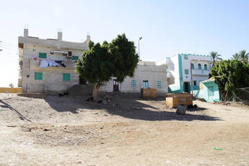 Fototapeta premium Nubian village in Aswan, Egypt
