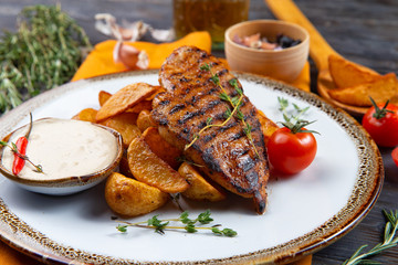 grilled chicken breast