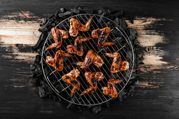 grilled chicken wings
