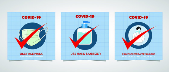 Social Media Awareness Post For Corona Virus