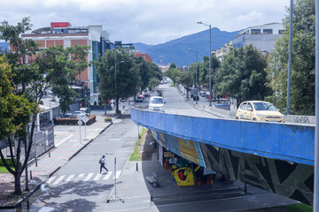 view of the city of Bogota
