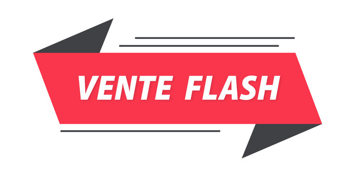 vente flash banni&egrave;re