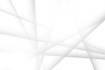 Abstract geometric white and gray color background.  Vector, illustration.