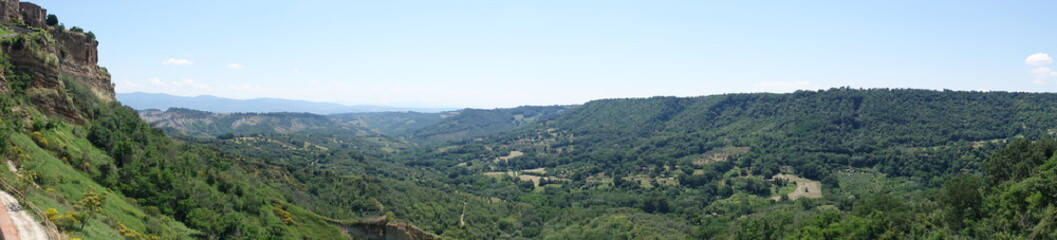 Fototapeta na wymiar Bagno Regio, Italy, Panoramic
