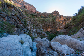 El Cid ravine in the municipality of Berja (Spain)