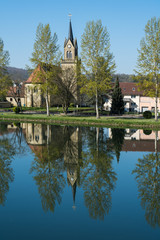 Obraz premium Haßmersheim am Neckar