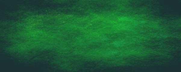 Green background with dark shadow border and old vintage grunge texture