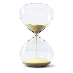 Hour glass or sand watch object