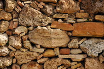Stone texture close-up. Background, graphics, beauty, history