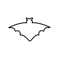 Bat icon vector design template