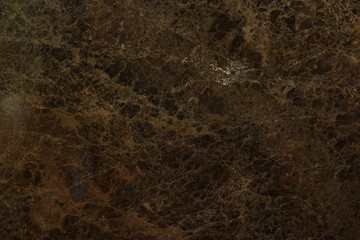 Fototapeta na wymiar Background with natural brown marble texture called Emperador Dark