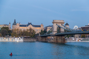 Old and beautiful Budapest, Hungary's capital 