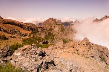 PORTUGAL MADEIRA NATIONAL PARK LANDSCAPE