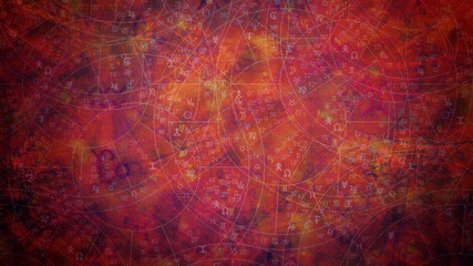 Astrology Horoscope Pattern Texture Background , Graphic Design