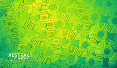Abstract futuristic colorful circle and waves Background. vector illustration