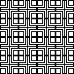 Squares geometric pattern design