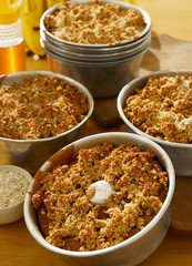 Bolo de banana, aveia e mel