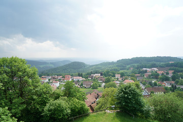 view of the city of the city of green