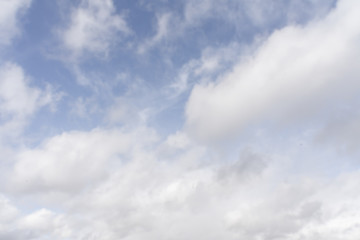 Fototapeta premium brak kontrastowego nieba z chmurami